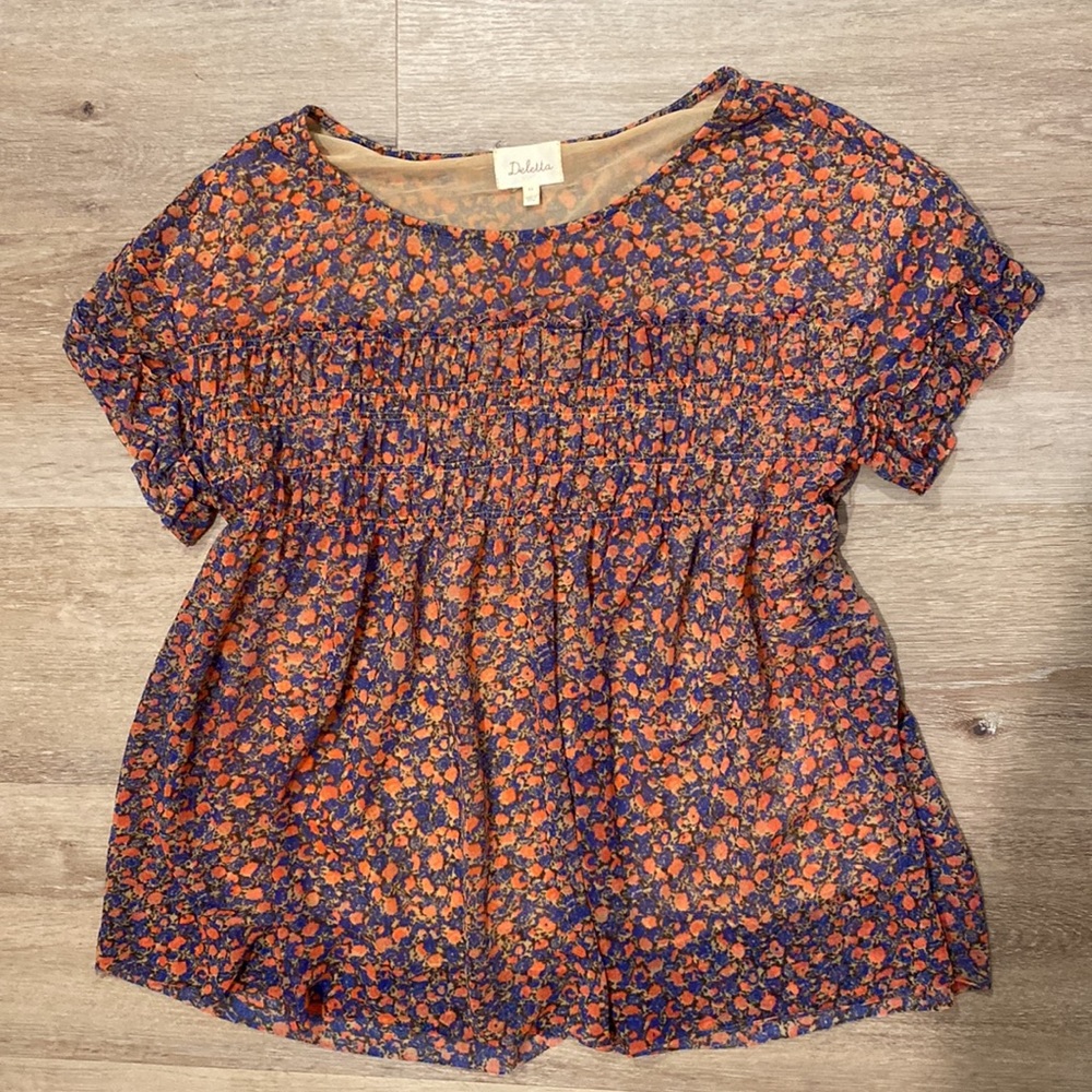 Floral Flowy Bodice